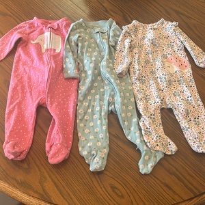 3-6/6 Month Sleeper Set of 3